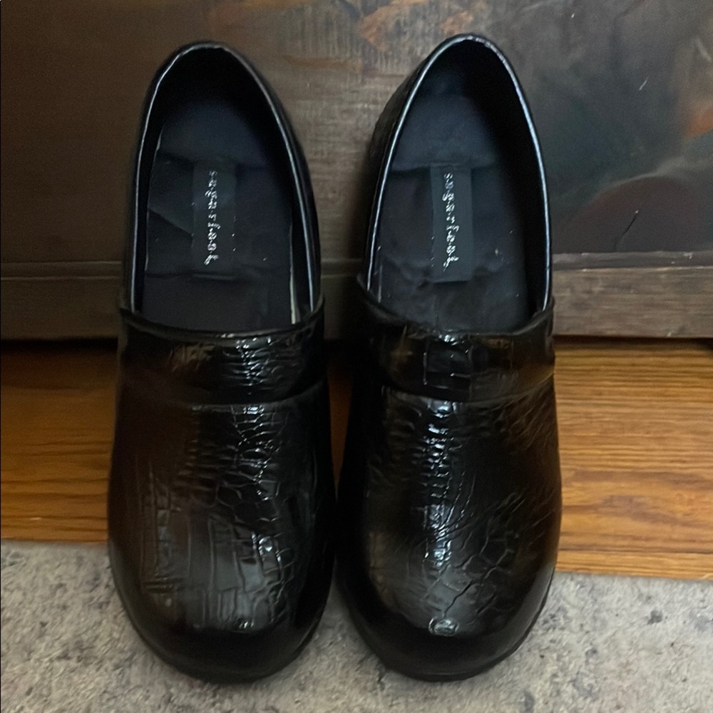 Black Leather Men's Shoes